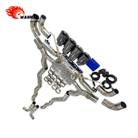 Système d'échappement sport à soupapes en acier inoxydable de qualité supérieure pour BMW M8 F91 F92 F93 2019+ - Échappement Catback Performance avec télécommande