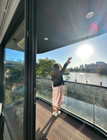 Capsule Spatiale Moderne de Luxe pour Hôtels, Maisons Préfabriquées, Conteneur Modulaire, Habitation Innovante