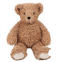 Boneka Beruang Cokelat Super Lembut Nyaman Bahan Plush Unisex 0-24 Bulan Hadiah Romantis