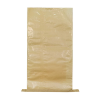 Sac tissé en papier kraft, résistant à l'humidité, pour produits chimiques, emballage robuste, granulés plastiques d'ingénierie, sac pour aliments pour animaux