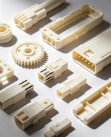 Carcasas de Plástico Mecanizadas por CNC, Personalizadas con ABS/PLA/PETG, Utilizadas para Conectores y Engranajes de Transmisión