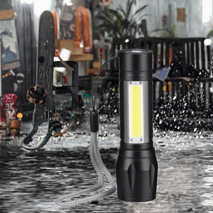 High Power Mini Rechargeable Camping LED <strong>Flashlight</strong> Waterproof <strong>Most</strong> <strong>Powerful</strong> Work Lamp with Aluminum Alloy Body - Product Image 3
