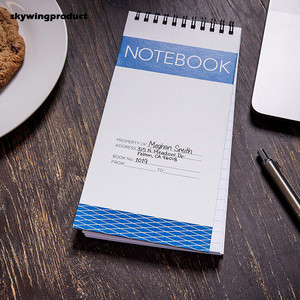 מפעל מותאם אישית 12 חבילה 8 x4 אינץ 140 דפים לכל ספר כיס ספירלה כיס ספר עם מכללה נשלטה למשרד - Product Image 2