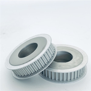 Produttore vendite dirette in alluminio sincrono cinghia ruota 45 # acciaio ruota sincrona modello di temporizzazione completa puleggia - Product Image 6