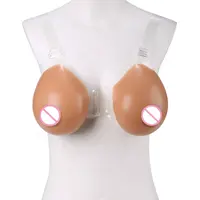 كروسدرسر-حزام لتبديل الثدي, حزام لتبديل الثدي الصناعي من السيليكون ، مزين بلوحة صدر من السيليكون لتبديل الثدي ، مناسب للرجال من سن 1 إلى 2 ، دروب شيبنج