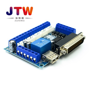 Carte d'interface de pilote de moteur pas à pas CNC 5 axes JTW Mach3 avec isolation par optocoupleur - Product Image 3