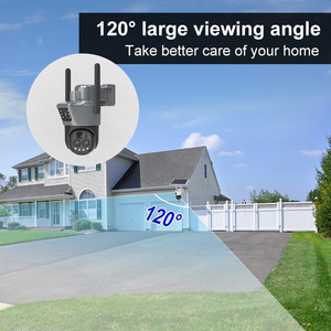 <b>Solar</b> Powered Outdoor CCTV <b>Camera</b> 10X Zoom Night Vision Pan Tilt Home <b>Security</b> Surveillance Device - Product Image 4