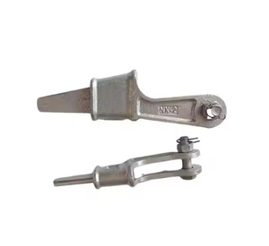 <span class=keywords><strong>Nx</strong></span> nêm loại kết thúc chết kẹp nhúng nóng mạ kẽm căng thẳng kẹp cho overhead tiền phụ kiện đường - Product Image 4