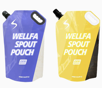 Pochettes Doypack à bec verseur personnalisées avec logo, qualité alimentaire, pour huile d'olive, lait, lessive liquide, savon, shampoing – Emballage rechargeable