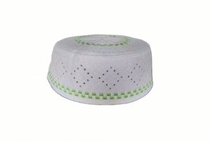 Nuevos Gorros de Oración Islámicos para Hombre, Gorro Musulmán Topi, Gorro Tejido Taqiyah Takkhe, Transpirable, a Rayas, para las Cuatro Estaciones, Diseño en Relieve, Namaz - Product Image 5