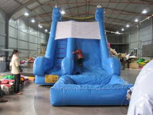 Inflatable pool water <b>slide</b> <b>for</b> commercial dry or water party rental - Product Image 1