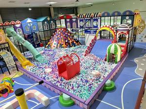 Grand trampoline <span class=keywords><strong>de</strong></span> parc <span class=keywords><strong>de</strong></span> piscine à balles avec <span class=keywords><strong>sable</strong></span> et toboggan aire <span class=keywords><strong>de</strong></span> jeu souple commerciale aire <span class=keywords><strong>de</strong></span> jeux pour enfants équipement d'intérieur - Product Image 6