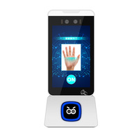 Terminal tactile LCD 8 pouces Android AI OEM ODM avec reconnaissance faciale et veineuse, direct usine