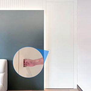 Push Background Pull Oculto Sin llave Muebles de metal Deslizante Oculto Largo Minimalista Pasaje Manijas Silencioso Secreto Cerradura de puerta - Product Image 5