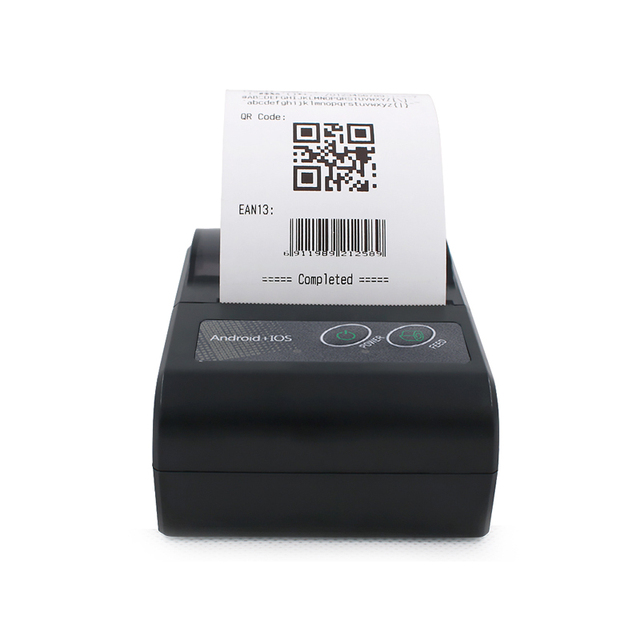 HOT SALE  Mini Portable POS 58mm Blue-tooth Thermal Receipt Printer 58HB6