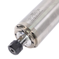 Moteur de broche CNC refroidi par eau HQD 2,2 kW 80 mm ER20 avec roulement pour machine à travailler le bois GDZ-23 220V/380V 400Hz