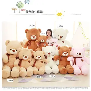 Plush teddy bear Plush animal stuffed toys key chain soft for kids bag decoration bear