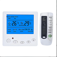Termostato LCD de Gran Contraste Faluokan Modelo 8032, Controlador Programable de 7 Días, Protección de Baja Temperatura, Memoria de Energía, HVAC