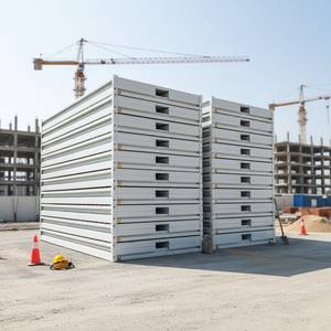 Container Abitativo TOPPRE a Montaggio Rapido e Semplice, Struttura in Acciaio Leggero, Casa Prefabbricata Pieghevole, Ufficio, Negozi Container da 20 piedi - Product Image 2