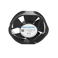 Ventilador Axial de CA Industrial WELLSUNFAN de Bajo Ruido y Alto Flujo de Aire, 172x150x51mm, 6 Pulgadas, para Caja de Ordenador, 110V/220V, Rodamiento de Bolas 2500