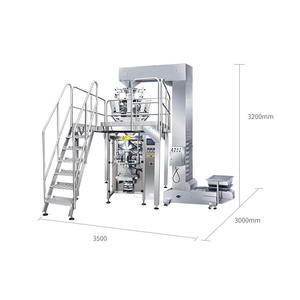 Peseuse multitête à 10 têtes Machine d'emballage verticale Système combiné de pesage et d'emballage - Product Image 6