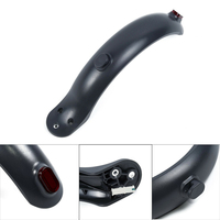 Nuevo Guardabarros Trasero para Scooter Image con Soporte de Luz Trasera, Guardabarros para Scooter Eléctrico Xiaomi M365 Pro 2 Pro 1S