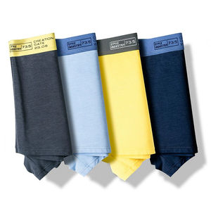 Venta de fábrica, logotipo personalizado, cintura de Color, ropa interior cómoda para hombres, bañadores para hombres adultos - Product Image 6