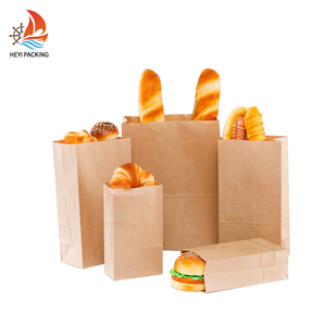 <span class=keywords><strong>Sac</strong></span> <span class=keywords><strong>de</strong></span> transport 5x4x11 marron petit format, économique, avec fenêtre, étiqueté, pour pâtisseries, gâteaux et croissants - Product Image 5