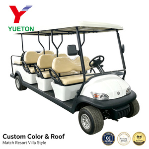 Carro de Golf de 8 Plazas con Certificación CE, Alimentado por Batería, Vehículo Turístico con Techo Personalizado para Resort, Villa, Parque Escénico YT-TLS3 - Product Image 1