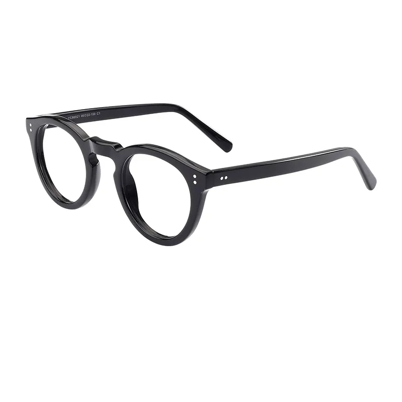 Armação de óculos de acetato, óculos da moda de acetato sem lentes