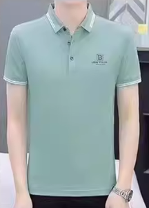 Polo Casual <span class=keywords><strong>para</strong></span> <span class=keywords><strong>Hombre</strong></span> 2026, Moderno, Sencillo, de Algodón Puro, Transpirable, Antipilling, Versátil - Product Image 2