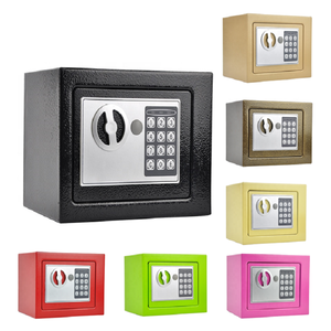 <span class=keywords><strong>Caja</strong></span> Fuerte Digital Mini de Acero Laminado en Frío para Oficina, Hotel, Escuela, Almacenamiento Seguro de Dinero en Efectivo, Joyas, <span class=keywords><strong>Caja</strong></span> Fuerte Oculta - Product Image 5