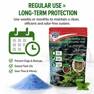 Enzimas en Oferta para Inodoros Portátiles/Caravanas/Tanques Sépticos, Fórmula Natural que Elimina las Bacterias que Causan Olores - Product Image 6