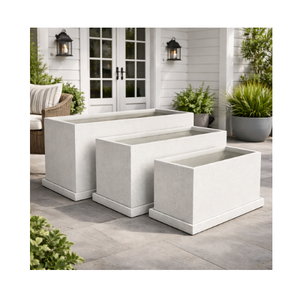 Macetas de Fibra de Vidrio para Jardín Interior/Exterior, Modelo Nuevo, Ecológicas, Diseños Innovadores, Ligeras, Más Vendidas - Product Image 1