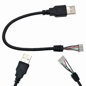 USB A male to JST 5pin connector cable for PCB