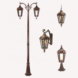 Colonne lumineuse extérieure en aluminium avec montage en surface étanche IP65 LED paysage et réverbère pour jardin alimenté par courant alternatif - Product Image 1