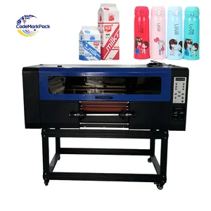 Refinecolor UV DTF Printer Roll To Roll Cup Wrap Sticker Printer 30cm A/B Film 2 in 1 XP600 Impresora UVDTF Printer Machine