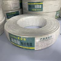 Cable Plano Flexible RVVB de 2/3 Núcleos, Aislamiento de PVC, Cable de Cobre de Bajo Voltaje para Instalaciones Eléctricas Interiores, Suministro de Fábrica