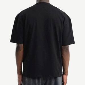 Designer 100% Cotton Heavy <b>Weight</b> Shirts Cropped Boxy Plain <b>Blank</b> T Shirt Drop Shoulder Oversized T-shirts Pour Hommes - Product Image 4