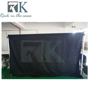 ฉากหลังงานแต่งงานพร้อมผ้าม่านสีดำแบบขายส่ง สำหรับตกแต่งงานแต่งงาน - Product Image 6