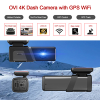Caméra embarquée OVI 4K, enregistreur de conduite haute définition 1080P avec WiFi, caméra embarquée avant