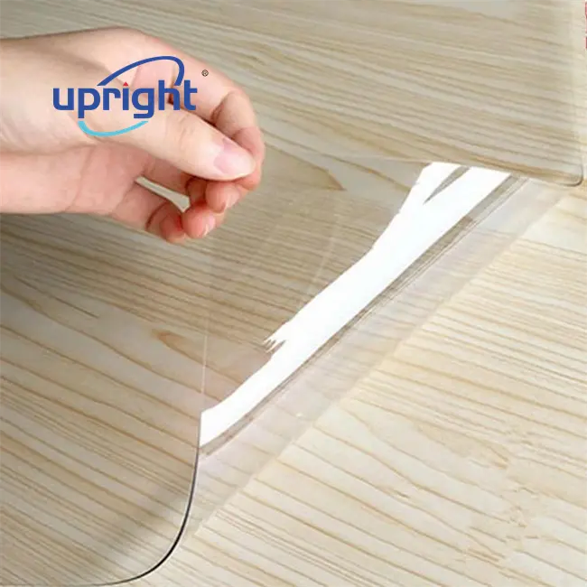 Upright Folha de PVC plastic sheet pvc soft film 0.5mm thick plastic sheets transparent vinyl fabric