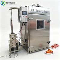 Four à fumer électrique pour saucisses, machine à fumer la viande, fumoir commercial pour viande