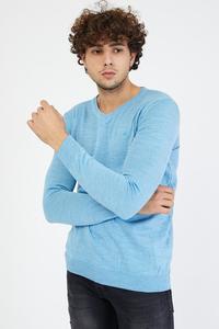 Black One – pull à manches longues pour homme, col en V, design turc, tendance, nouvelle marque, automne hiver - Product Image 4