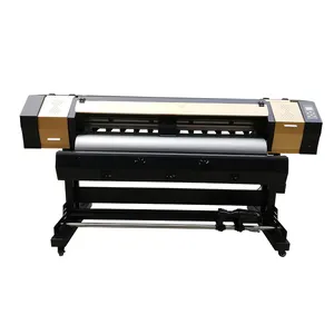 YD1802 1.8m Eco Solvent Inkjet Printer DX5 DX7 XP600 Two Print Head Outdoor Vinyl Banner Printing Machine For Sale