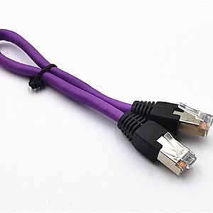 Cable Ethernet Xin Haoqiang Cat8 de 0.5M con Cubierta de PVC, Conector RJ45, Cable de Conexión de Alta Velocidad para Transmisión de Datos - Product Image 1