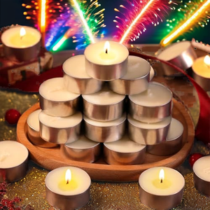 50pcs/set Viplight Soy Wax Birthday Party <b>Supplies</b> Wedding <b>Cake</b> Candles Safe Flames Dessert <b>Decoration</b> Colorful Multicolor 6 - Product Image 2