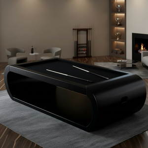 <span class=keywords><strong>Tavolo</strong></span> <span class=keywords><strong>da</strong></span> Biliardo <span class=keywords><strong>Carambola</strong></span> Unisex 8 Piedi, 3 Sponde, Legno Massiccio, Grado Torneo 9 Palle, Piano in Ardesia Senza Buche - Product Image 3