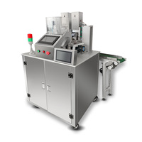 Machine de remplissage entièrement automatique pour liquides (miel, sauces), avec découpe de pailles et emballage, et remplissage quantitatif automatique
