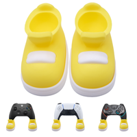 Support de manette de jeu en plastique imprimé en 3D en forme de chaussure mignonne, support universel pour manette de jeu, accessoire de jeu de bureau, décoration de la maison, fabrication OEM